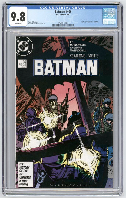 Batman #406  CGC 9.8