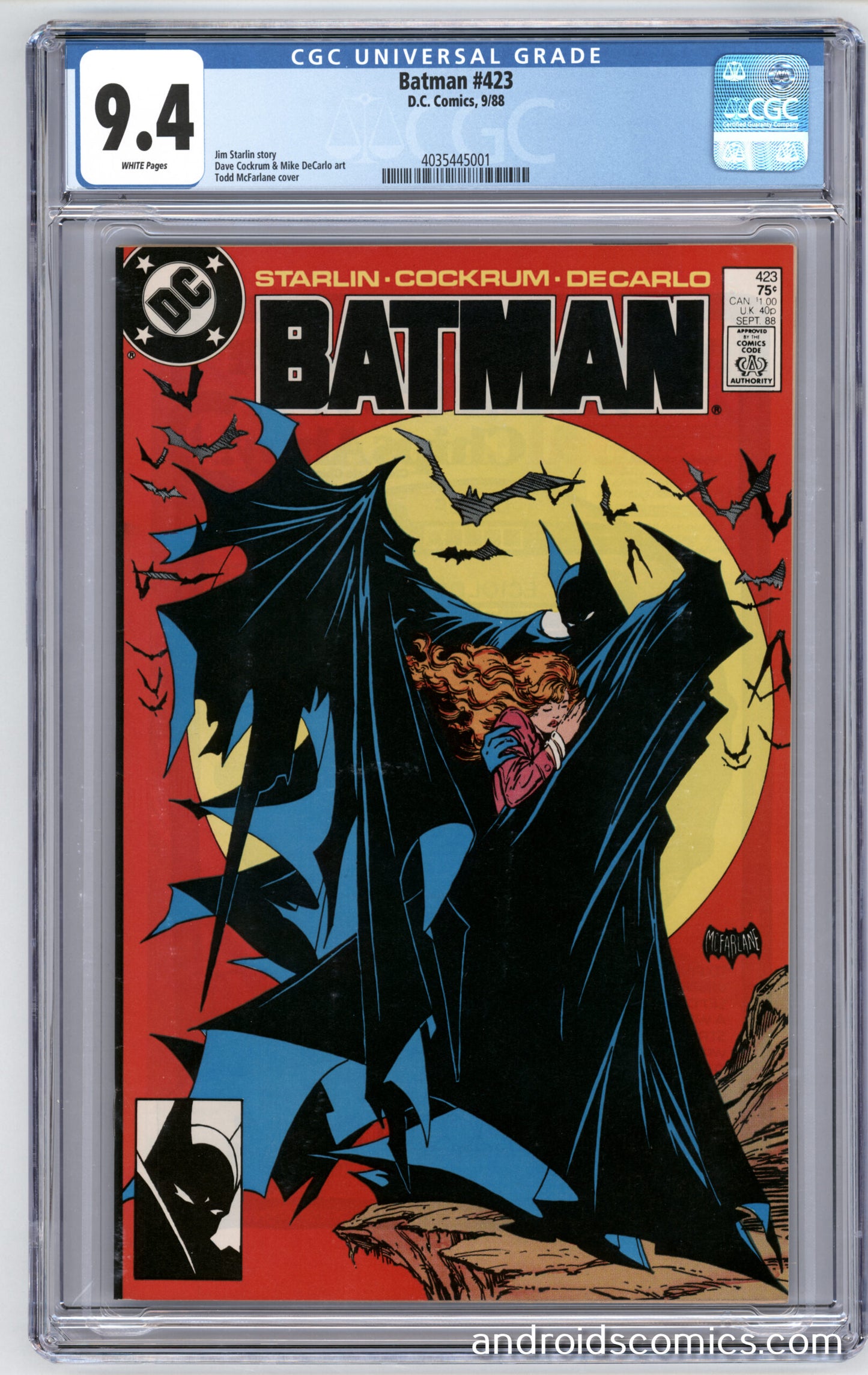 Batman #423CGC 9.4