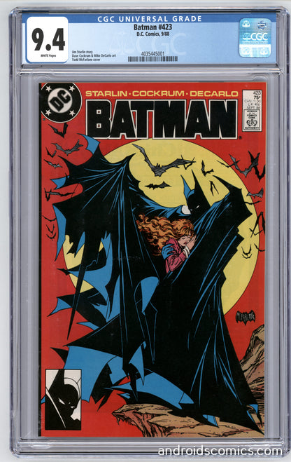 Batman #423CGC 9.4