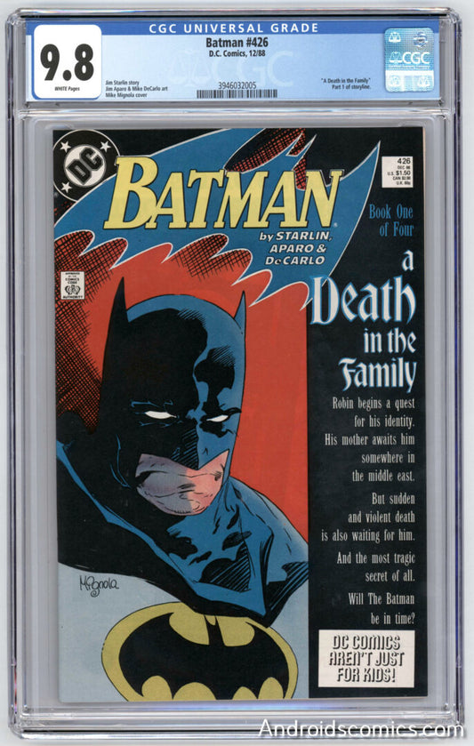 Batman #426  CGC 9.8