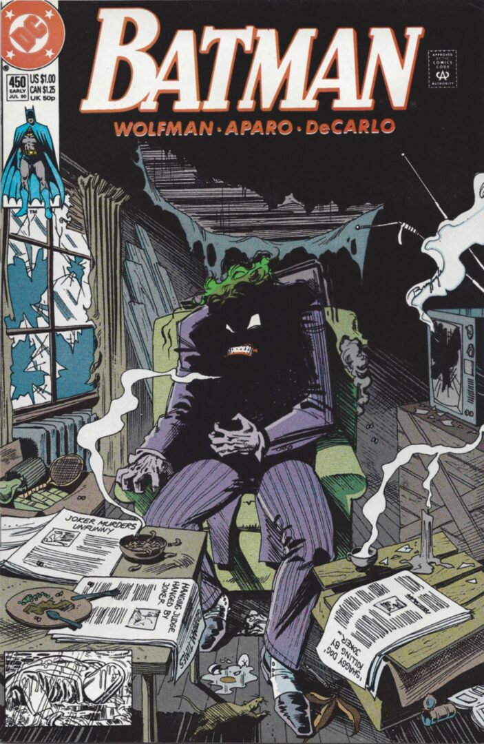 Batman #450 1st appearance of Curtis Base  VF