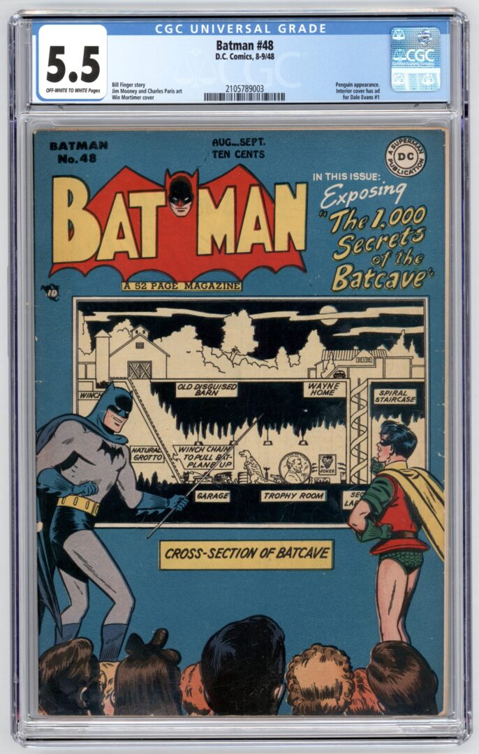 Batman #48  CGC 5.5