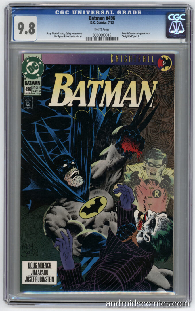 Batman #496  CGC 9.8