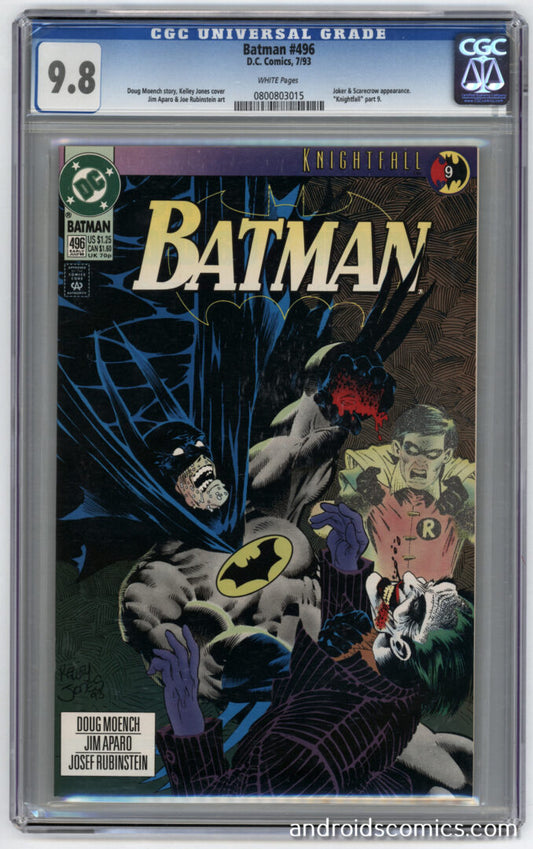 Batman #496  CGC 9.8