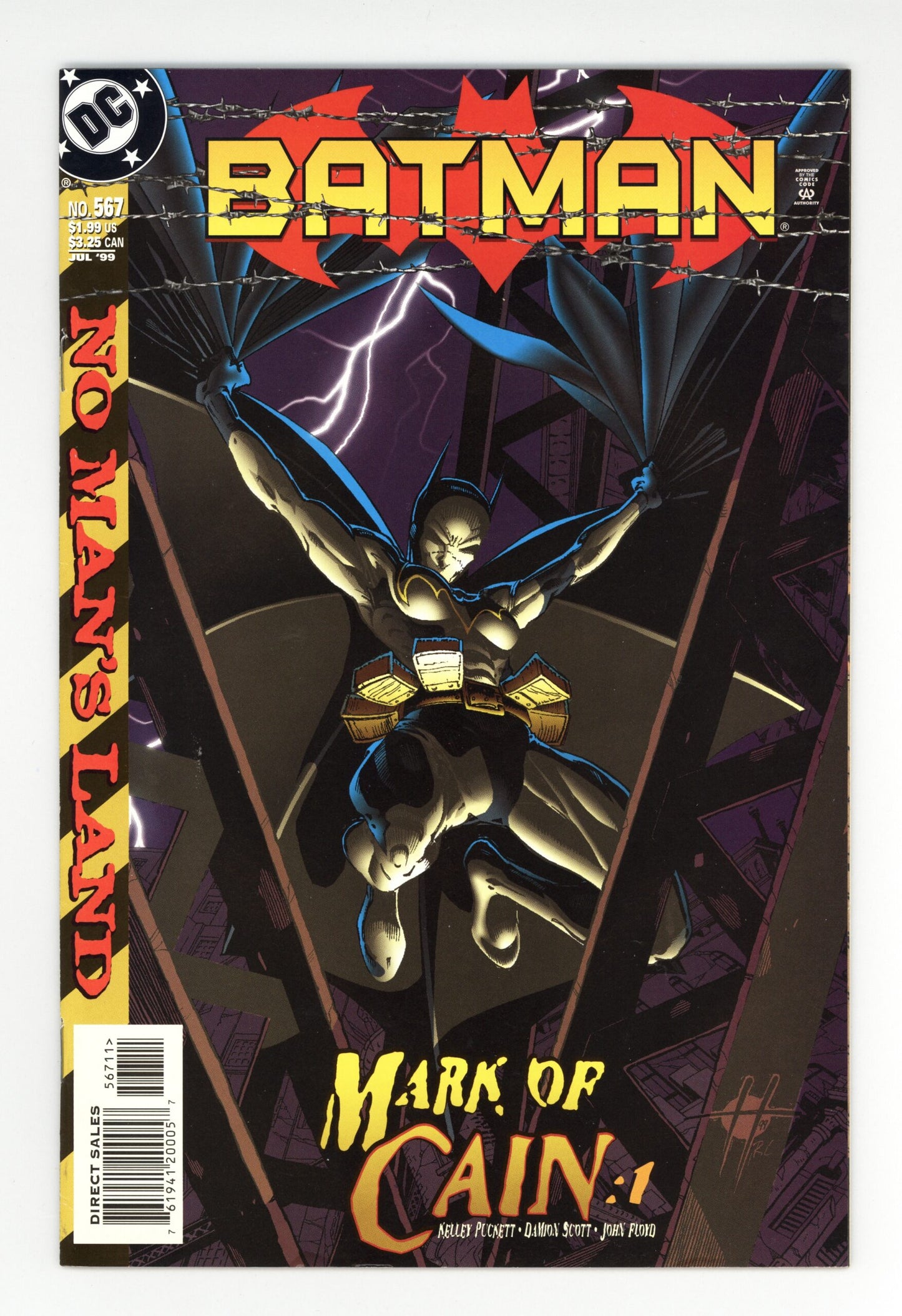 Batman #567  FN+  1st appearance of Batgirl (Cassandra Cain)