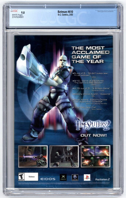 Batman #610  CGC 9.8