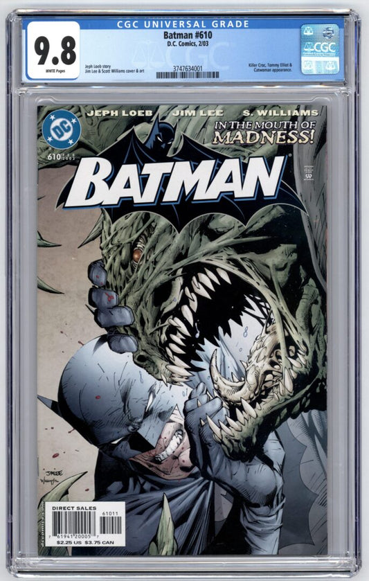 Batman #610  CGC 9.8