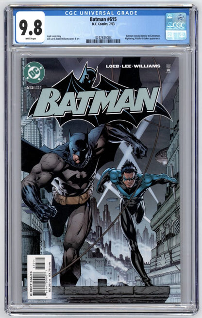 Batman #615  CGC 9.8