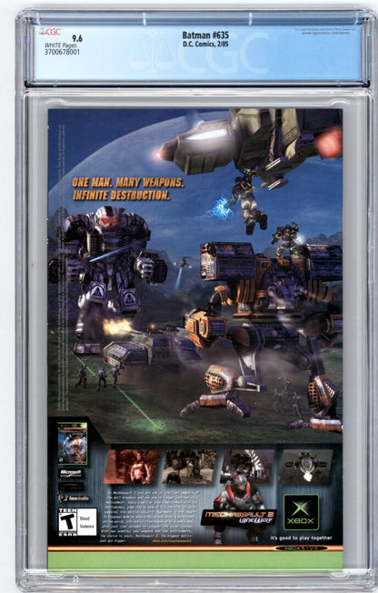 Batman #635  CGC 9.6  1st Jason Todd as Red Hood