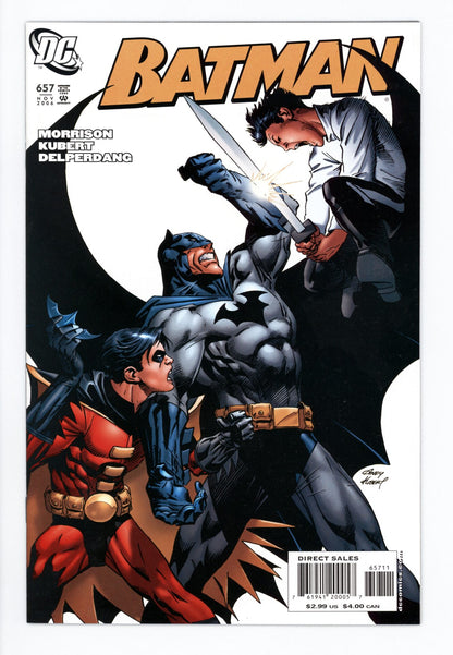 Batman #657  NM- 1st cover App. of Damian Wayne