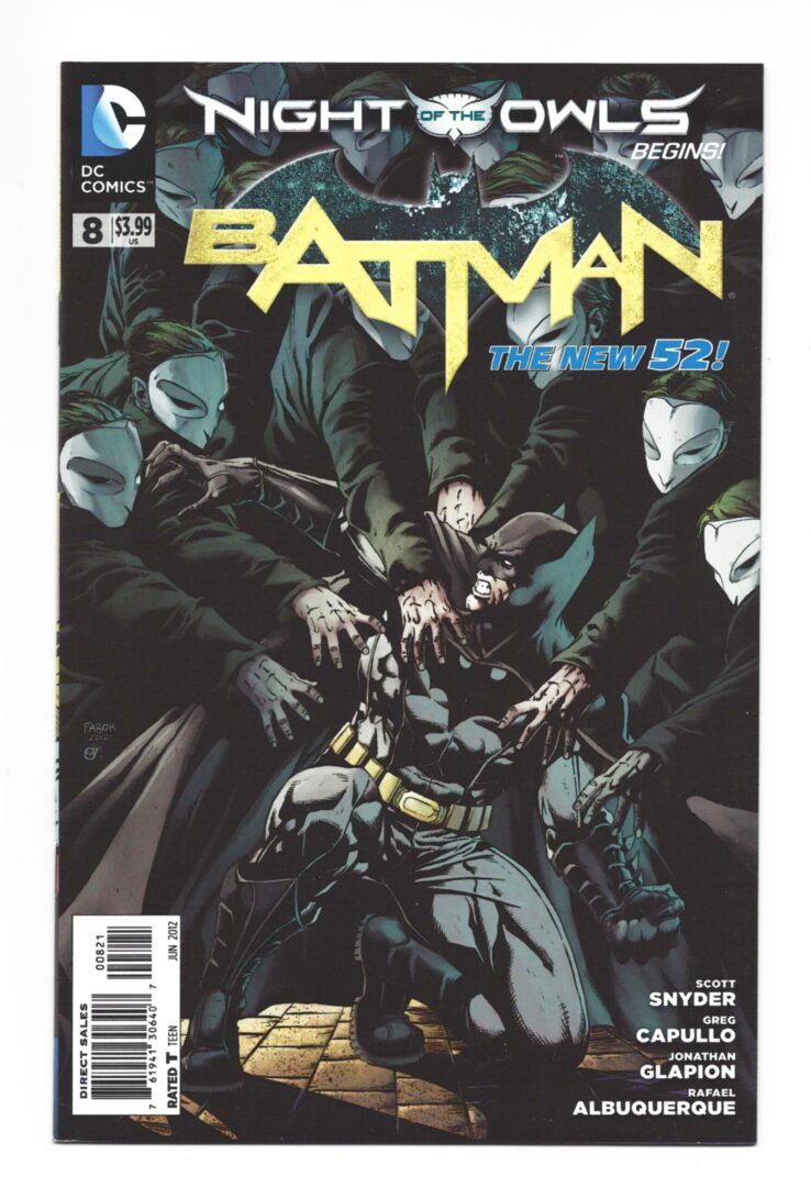 Batman #8  Variant Cover  NM-