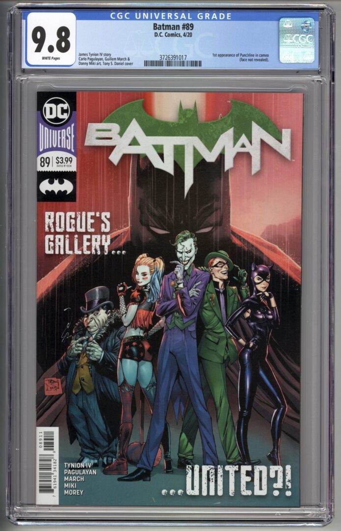 Batman #89  CGC 9.8 1st appearance of Punchline in cameo