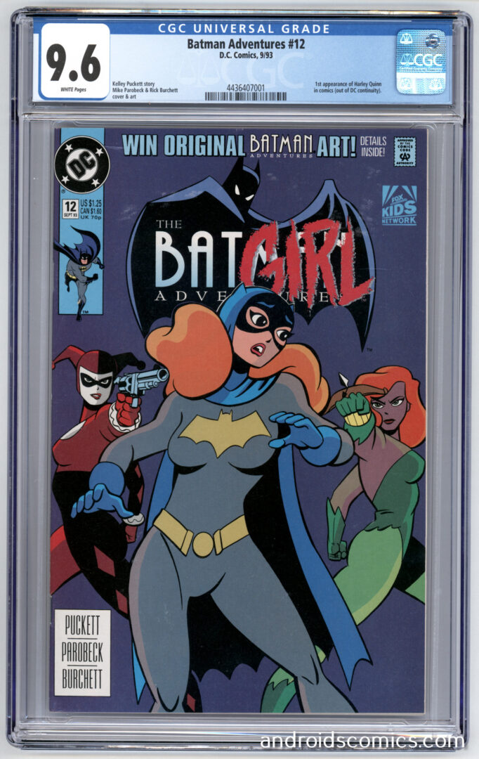 Batman Adventures #12 CGC 9.61st App. of Harley Quinn
