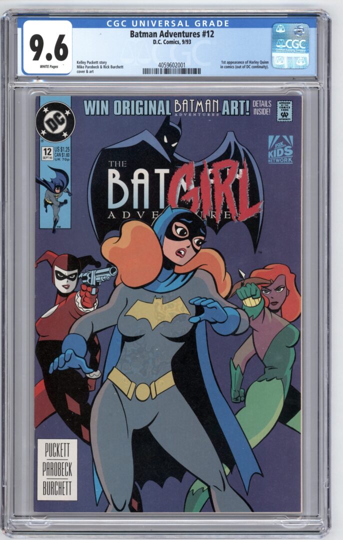 Batman Adventures #12  CGC 9.6  1st appearance of Harley Quinn