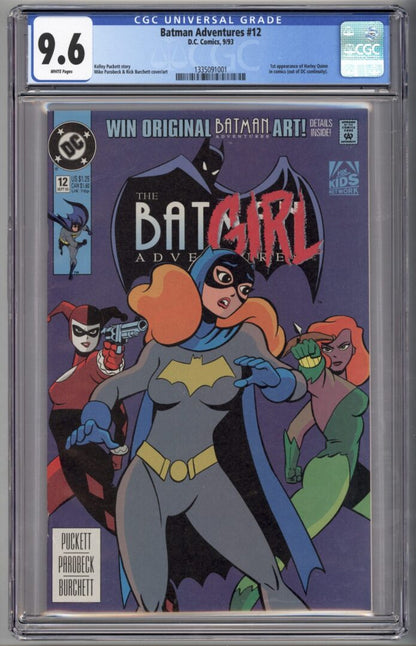 Batman Adventures #12  CGC 9.6  1st appearance of Harley Quinn