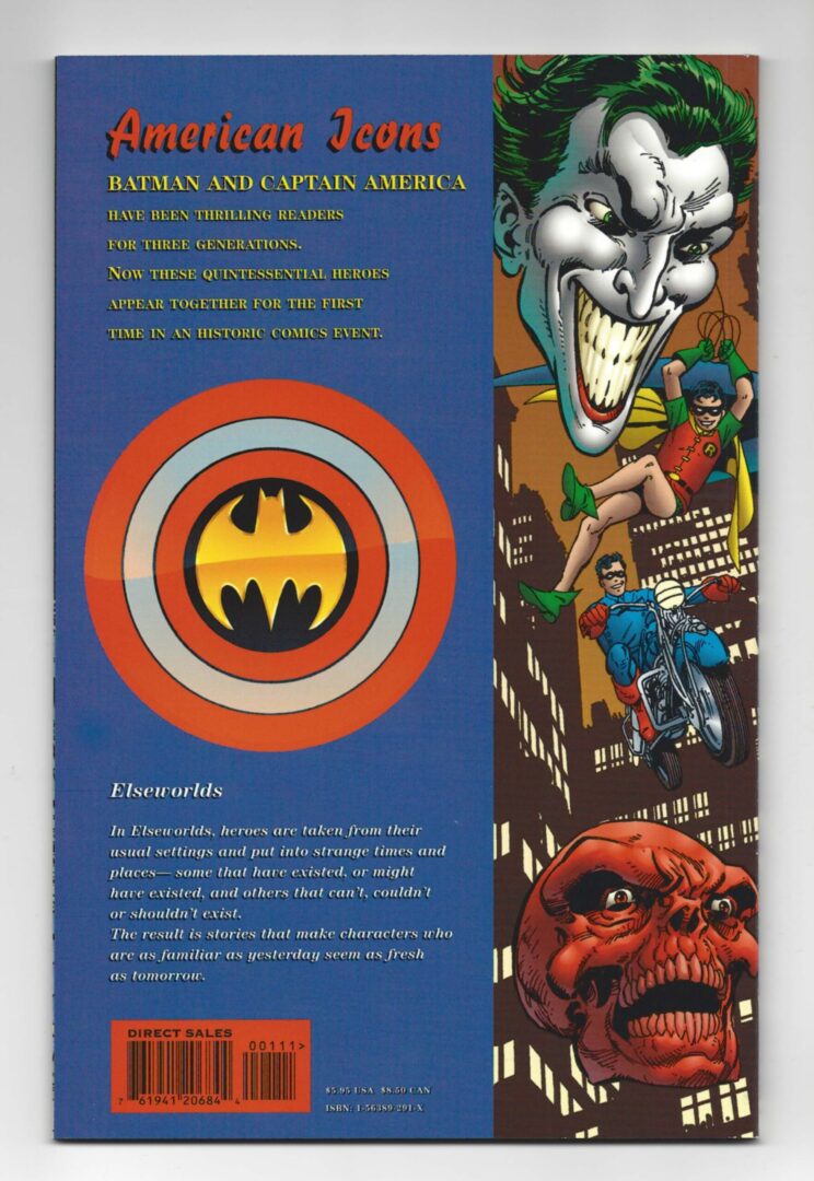 Batman Captain America #1  NM