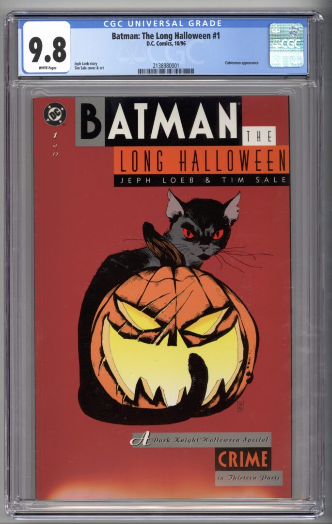 Batman The Long Halloween #1  CGC 9.8  1st appearance of Alberto Falcone