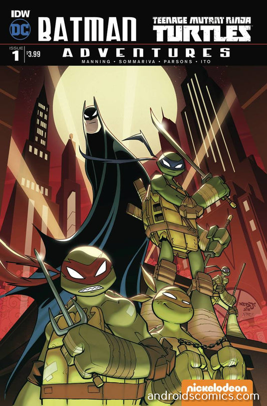 Batman Teenage Mutant Ninja Turtles Adventures #1 ~ 1:10 Variant ~ NM-