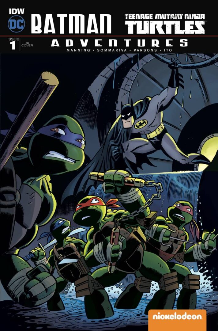 Batman Teenage Mutant Ninja Turtles Adventures #1  1:10 Variant  VF