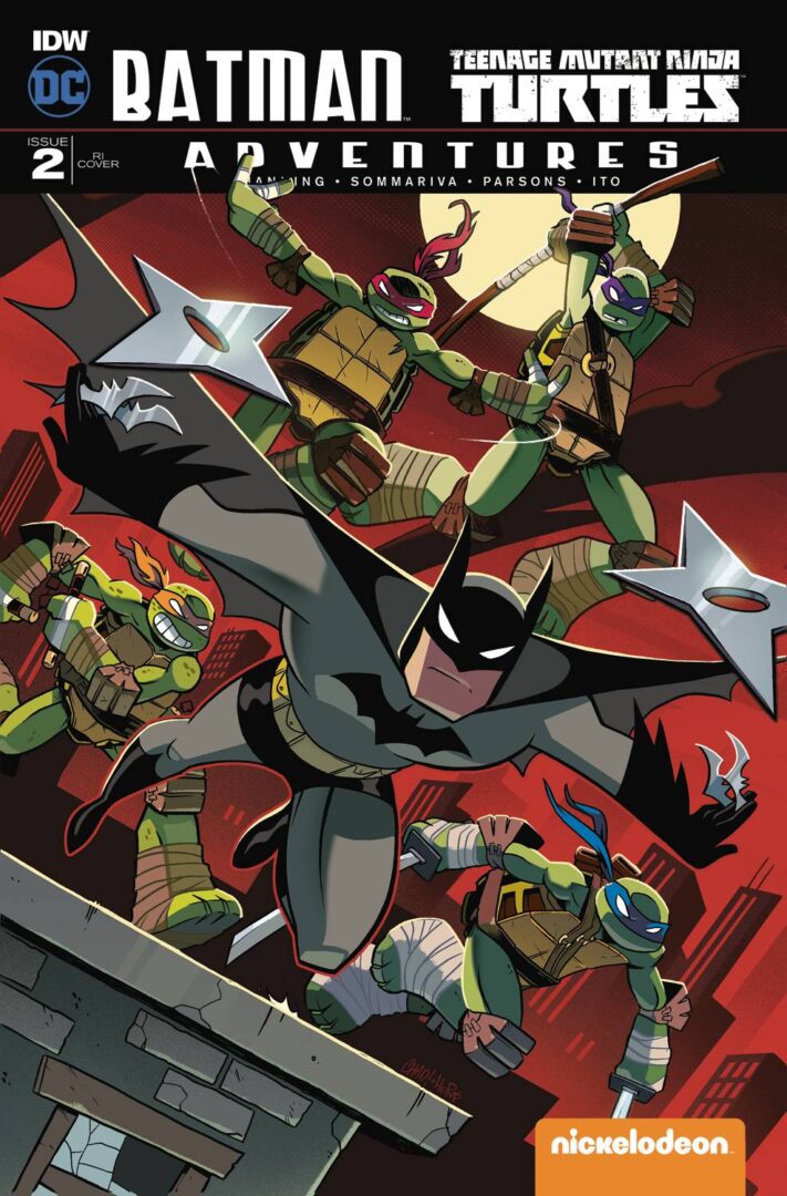 Batman  Teenage Mutant Ninja Turtles Adventures #2  1:10 Variant  NM