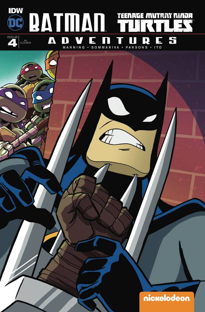 Batman  Teenage Mutant Ninja Turtles Adventures #4  1:10 Variant  VF