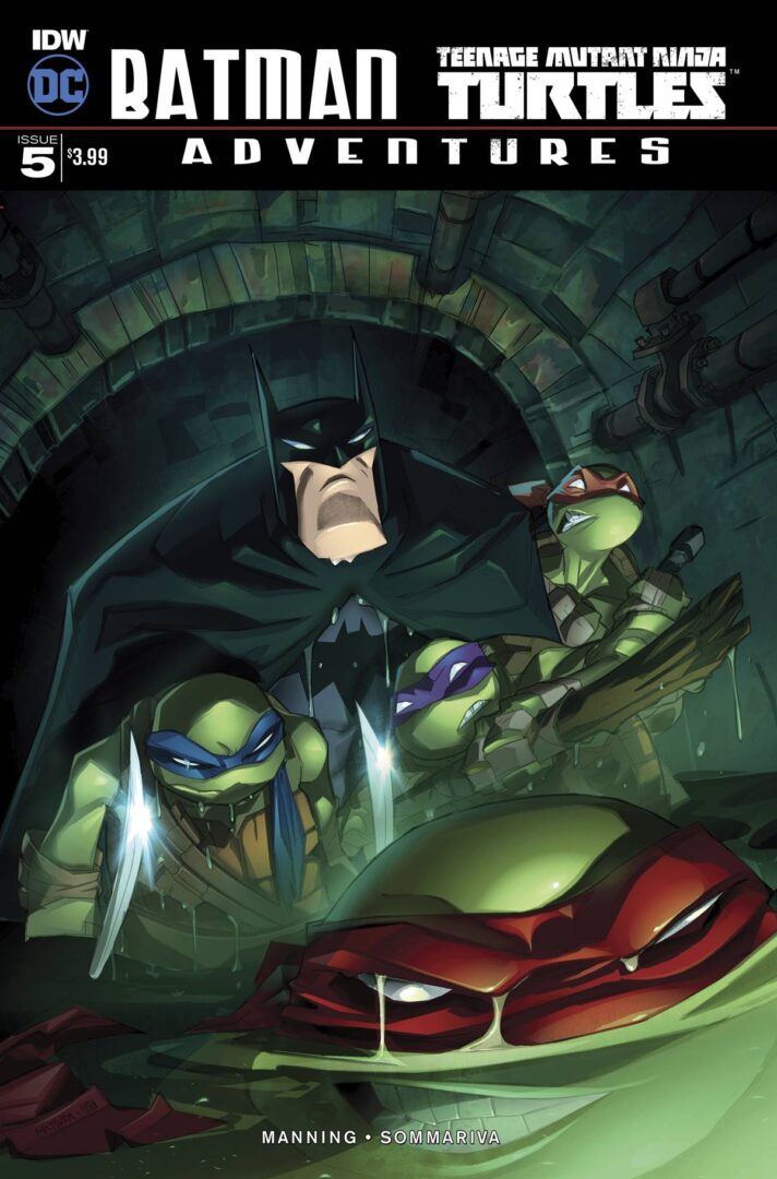 Batman  Teenage Mutant Ninja Turtles Adventures #5  1:10 Variant  VF