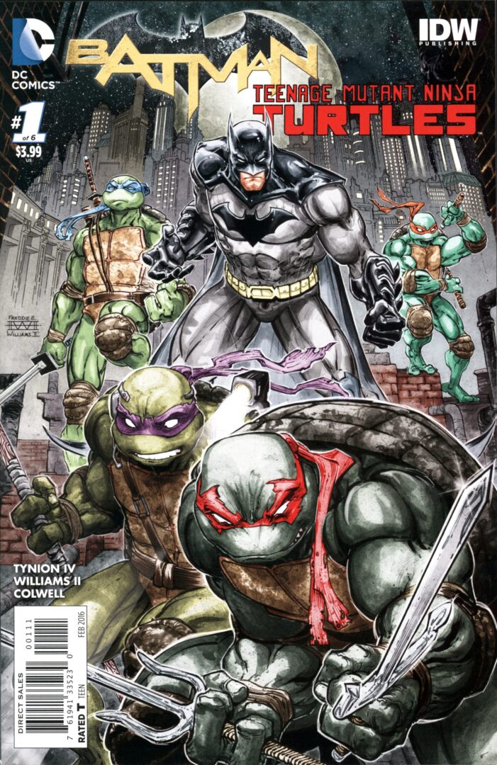 Batman Teenage Mutant Ninja Turtles #1  NM-