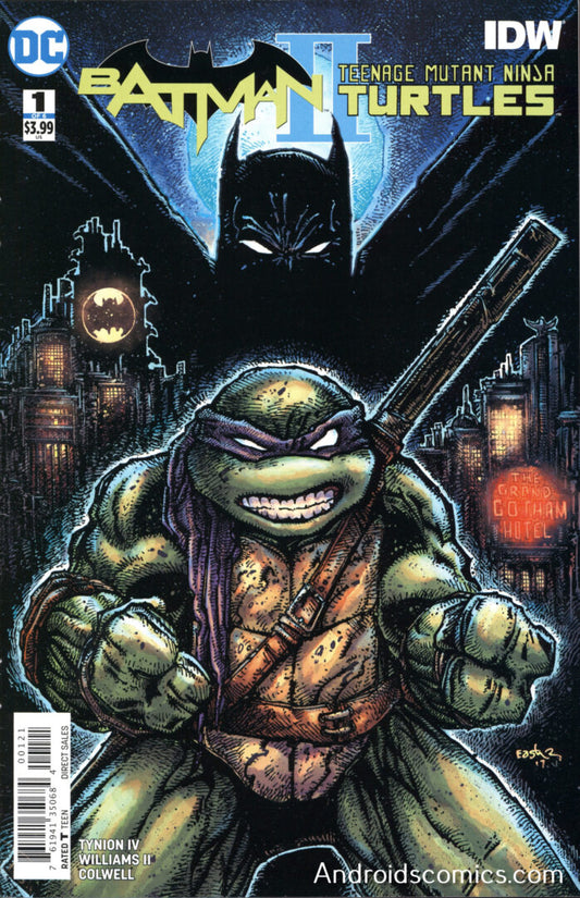 Batman  Teenage Mutant Ninja Turtles II #1  Cover B  FN