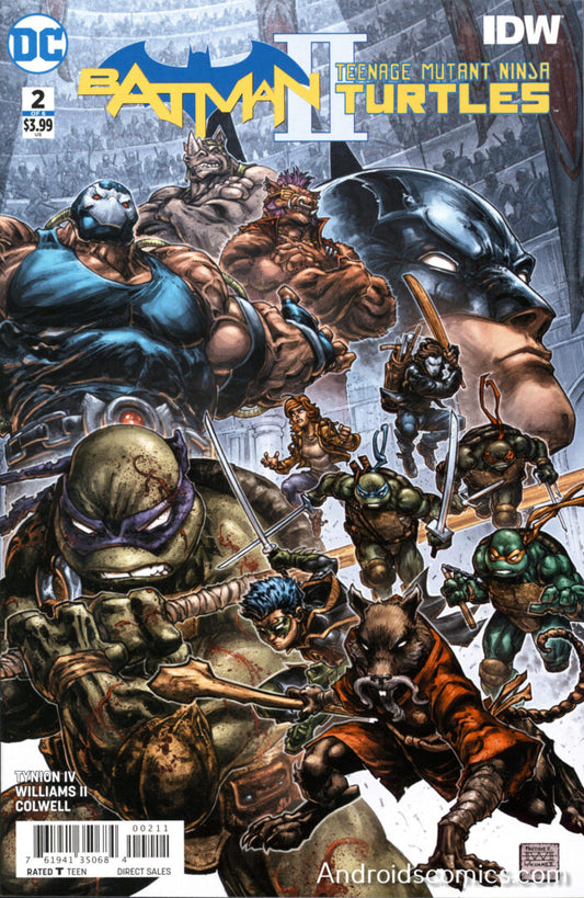 Batman  Teenage Mutant Ninja Turtles II #2  Cover A  NM