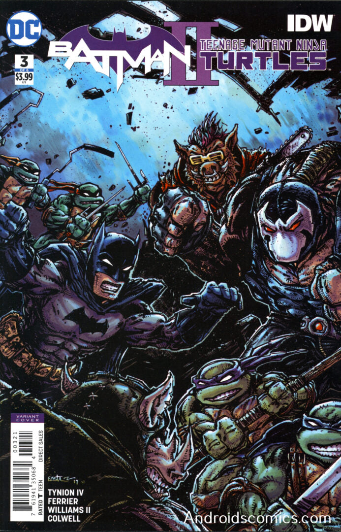 Batman  Teenage Mutant Ninja Turtles II #3  Cover B  NM