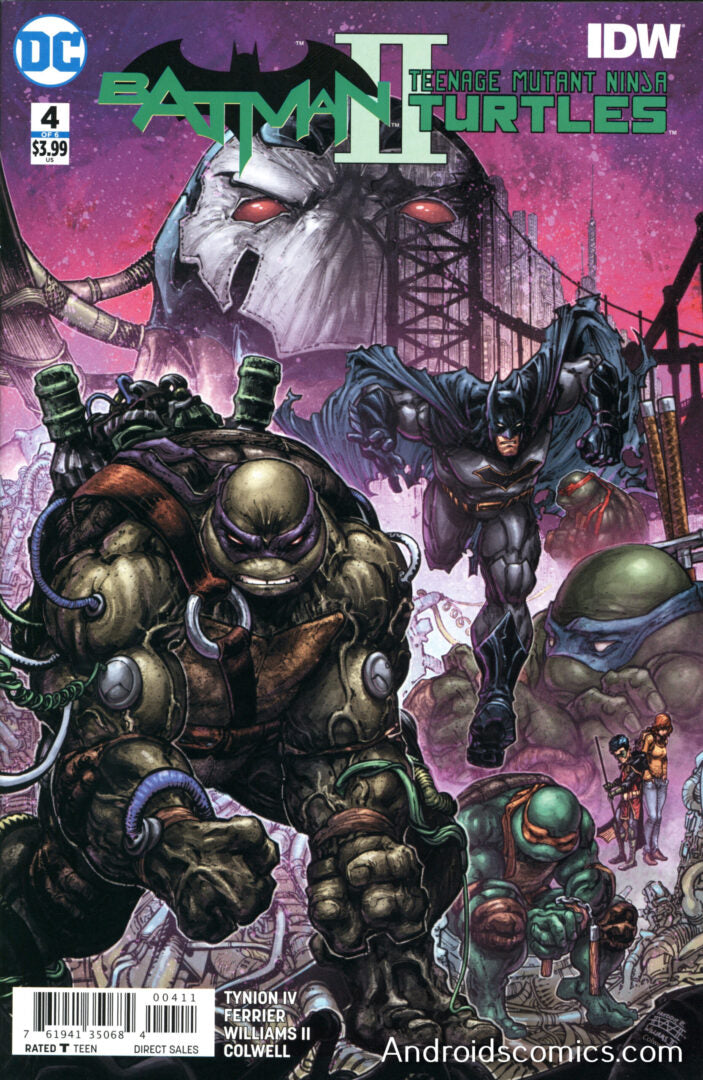 Batman  Teenage Mutant Ninja Turtles II #4  Cover A  NM