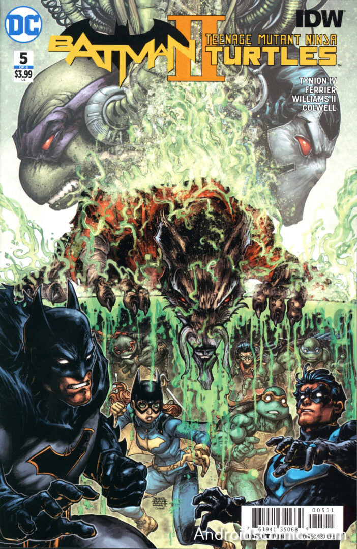 Batman  Teenage Mutant Ninja Turtles II #5  Cover A  NM