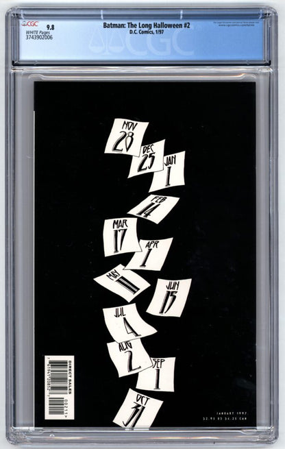 Batman: The Long Halloween #2  CGC 9.8