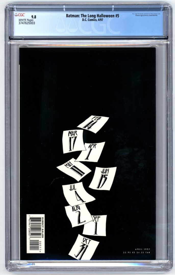 Batman: The Long Halloween #5  CGC 9.8