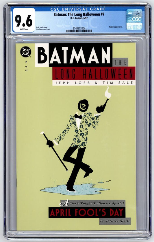 Batman: The Long Halloween #7  CGC 9.6