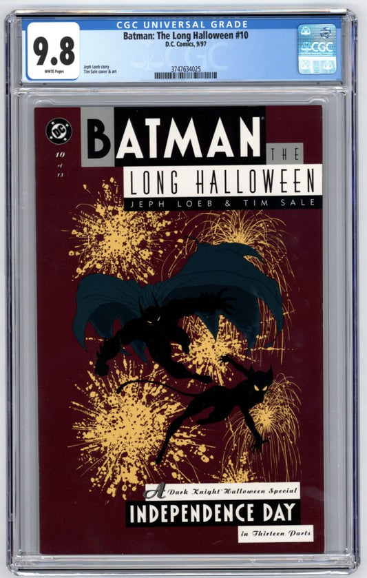 Batman: The Long Halloween #10  CGC 9.8