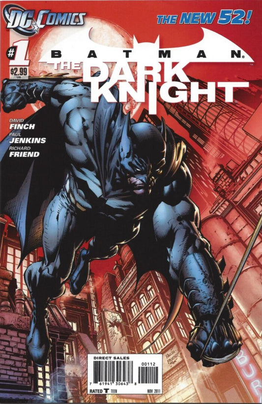 Batman: The Dark Knight #1 2nd Print  VF  1st Appearance of White Rabbit