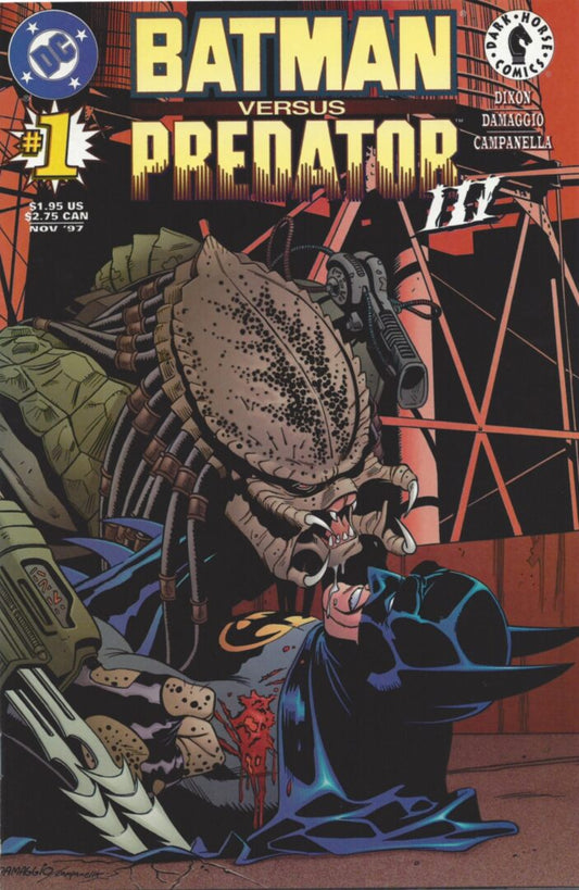 Batman vs. Predator III Blood Ties #1  VF