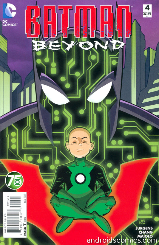 Batman Beyond #4 Green Lantern 75 Variant Edition