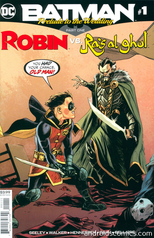 Batman Prelude To The Wedding Robin vs Ras Al Ghul #1