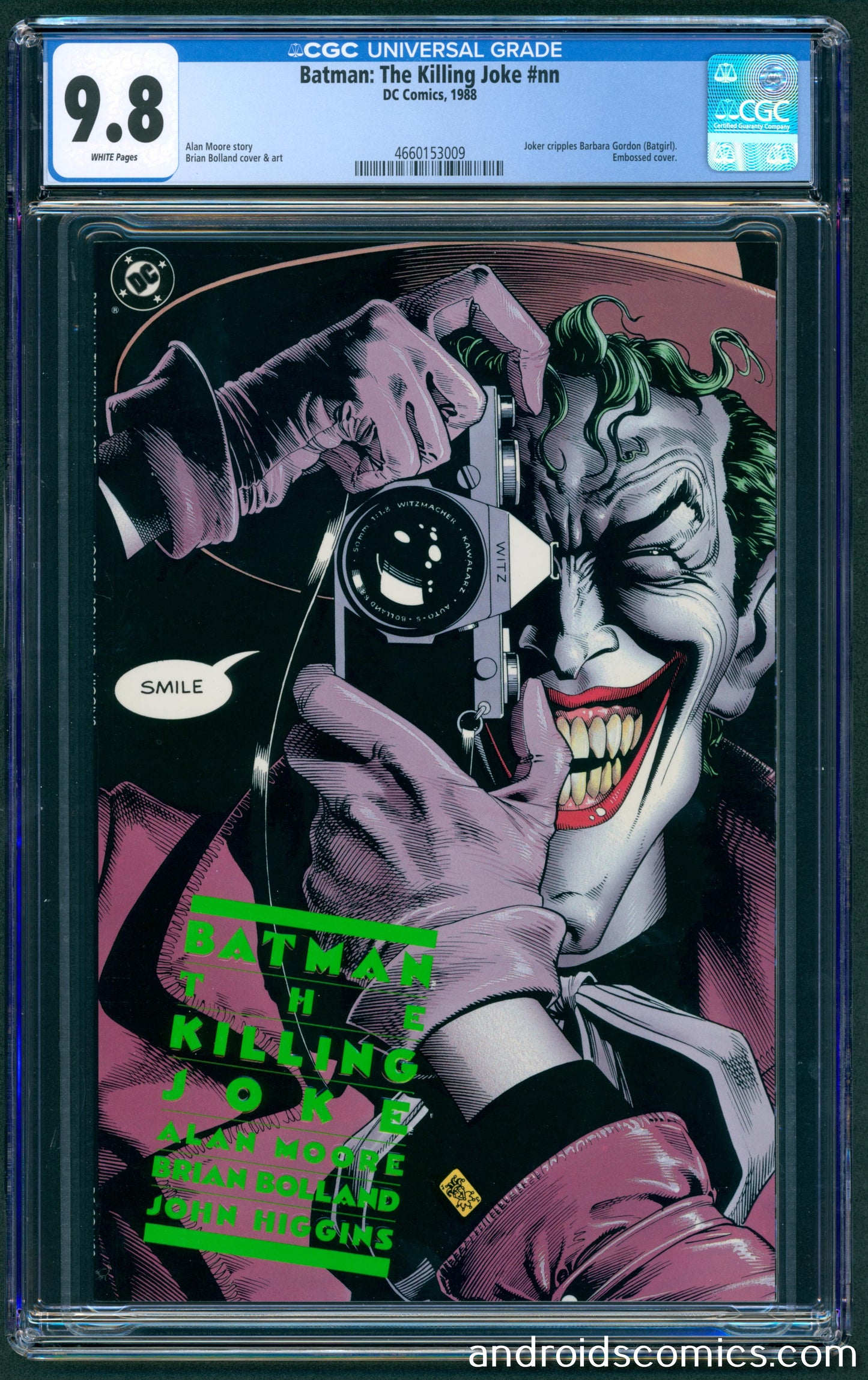 Batman The Killing Joke #1  CGC 9.8