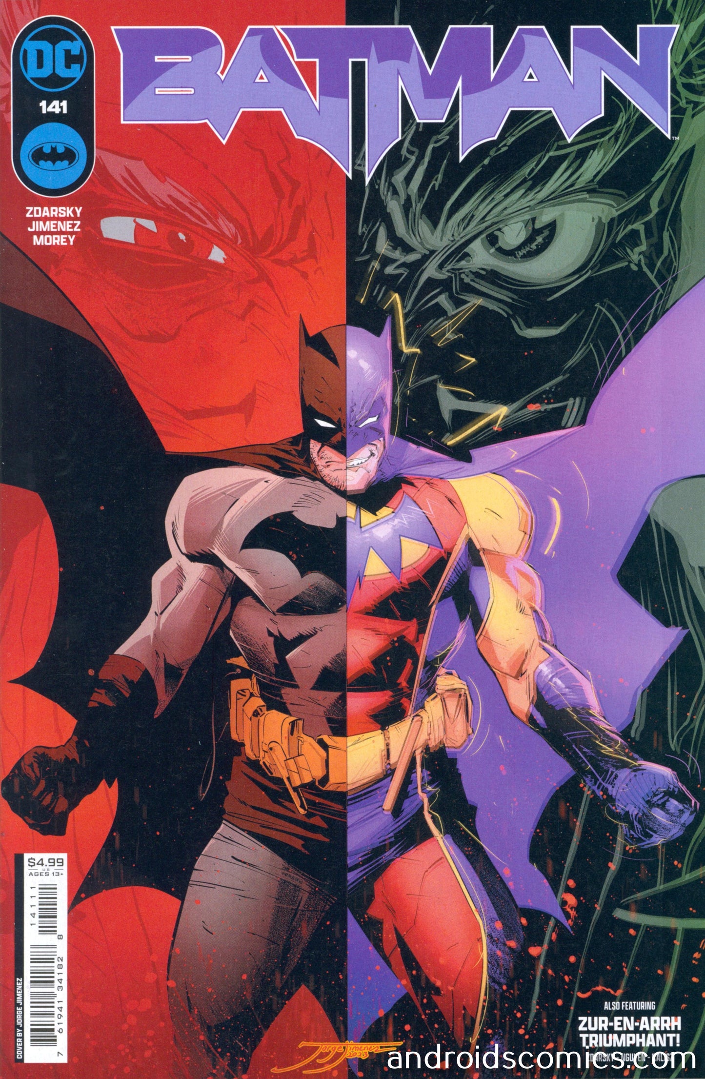 Batman #141 Cover A Jorge Jimenez