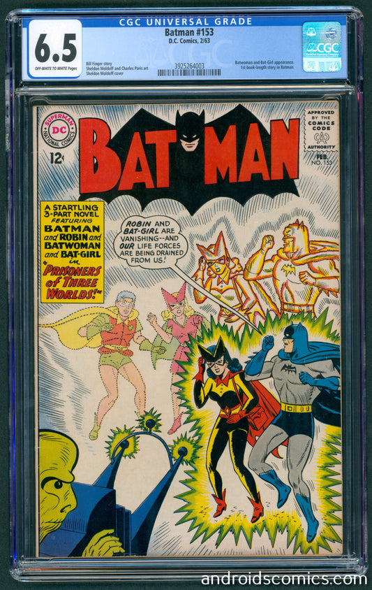 Batman #153  CGC 6.5