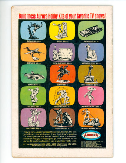 Batman #189  VG-  1st Silver Age App. of Scarecrow