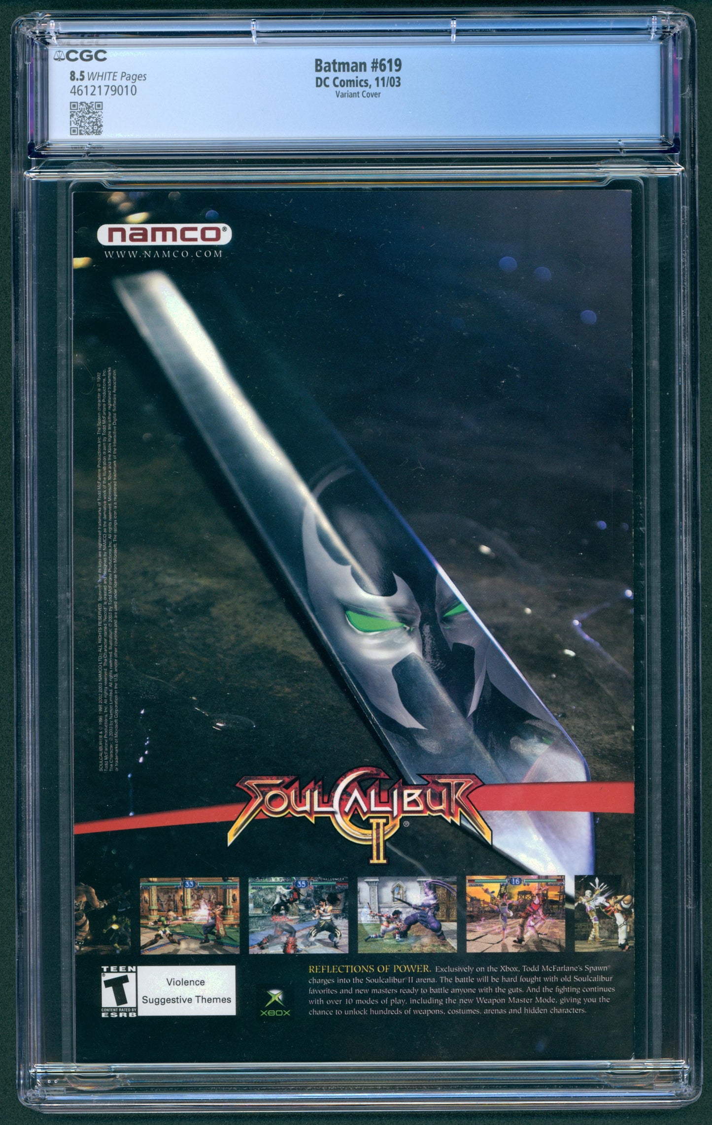 Batman #619 CGC 8.5 Villian Cover