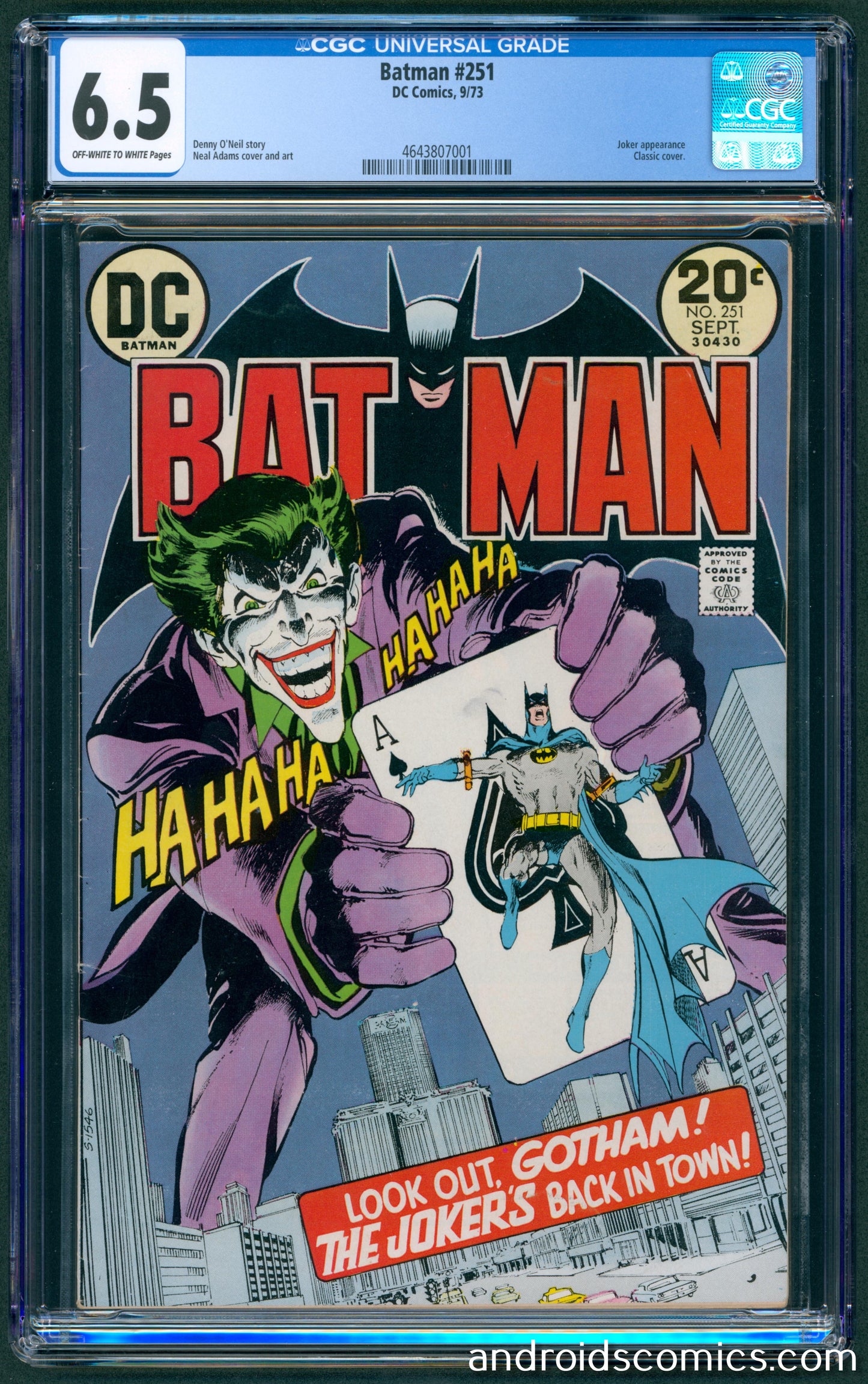 Batman #251  CGC 6.5