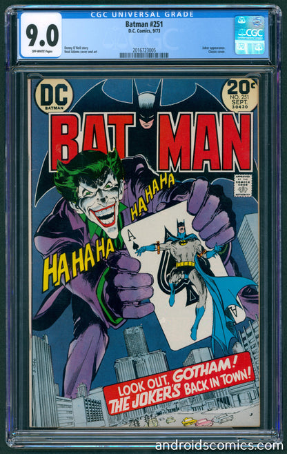 Batman #251  CGC 9.0