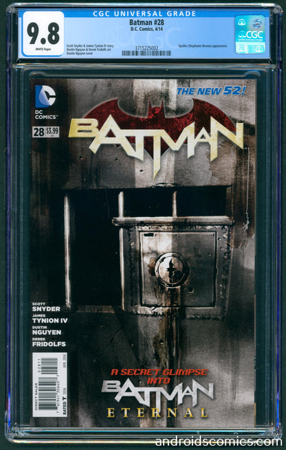 Batman #28  CGC 9.8  1st App. of Blue Bird