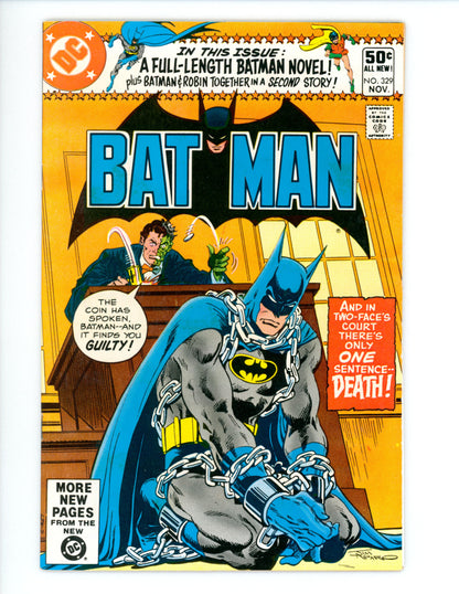 Batman #329 VF/NM