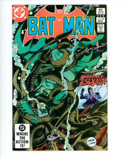 Batman #357  VF  1st full App. of Killer Croc & Jason Todd